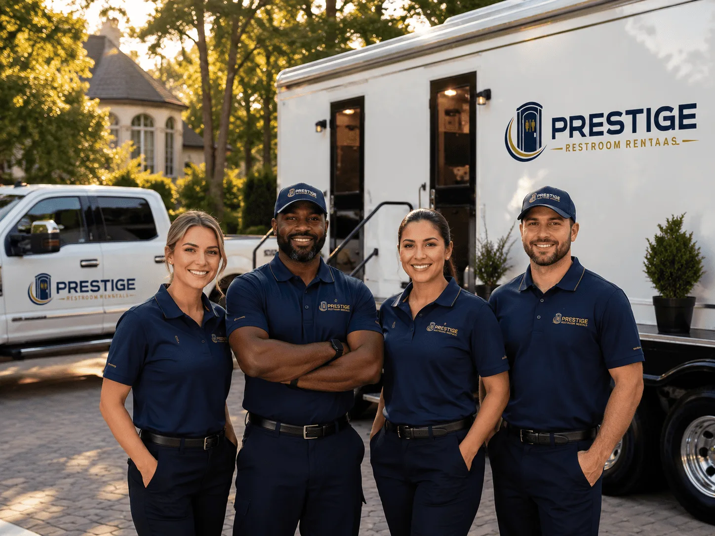 Trusted Luxury Portable Restrooms company in Irma, WI